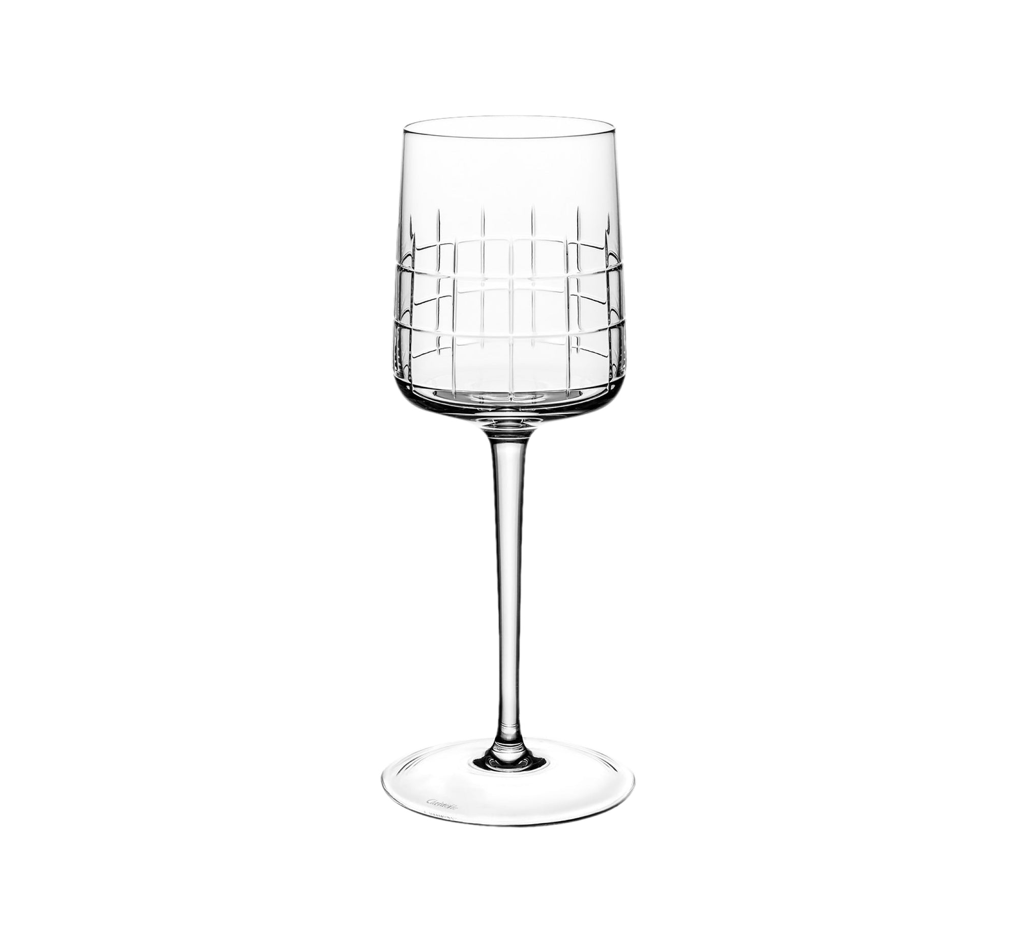 Red wine glasses - Cristal