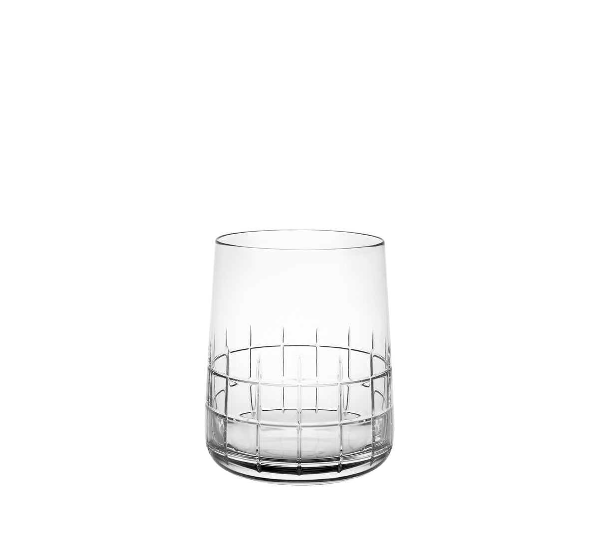 Set of 2 Graphik water cups - Cristal