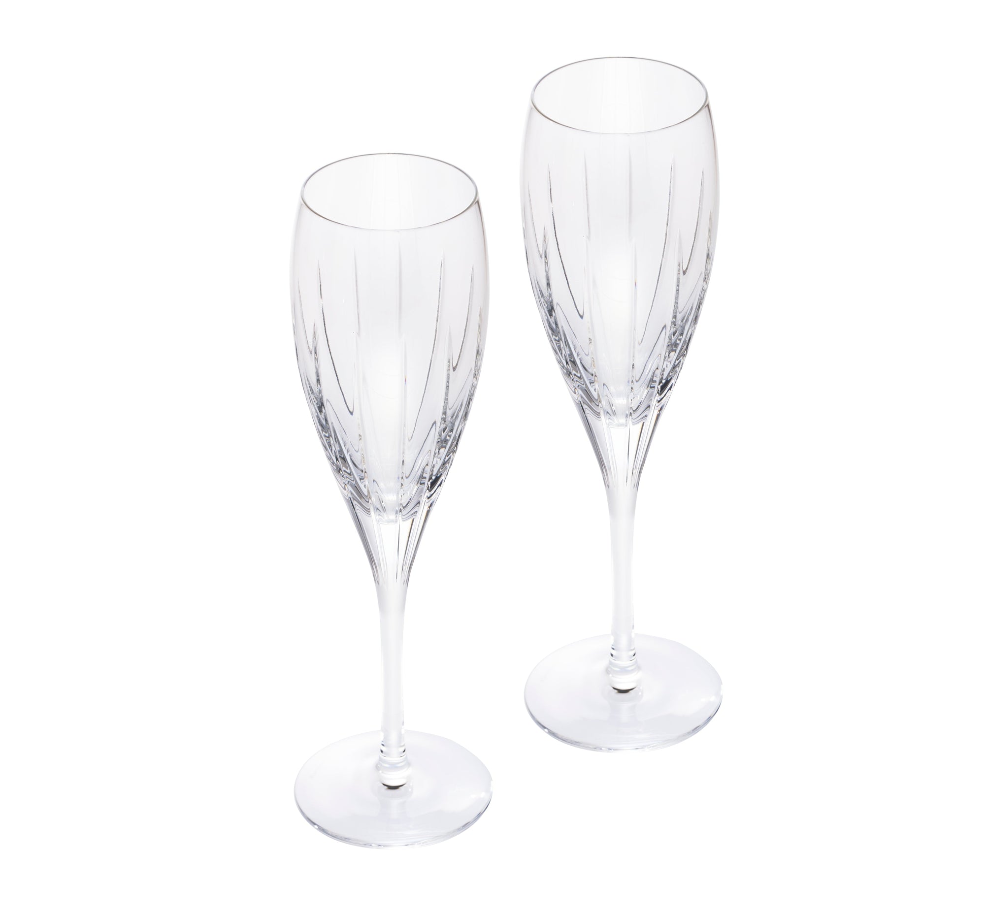 Champagne flutes - Crystal