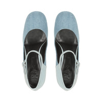 Escarpins Si Rossi 45 en tissu - Blue