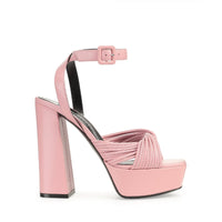 Sandales à plateforme Sr Akida 135 en cuir - Light Rose
