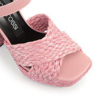 SANDALES SR SÉVILLE RAFFIA+NAPPA