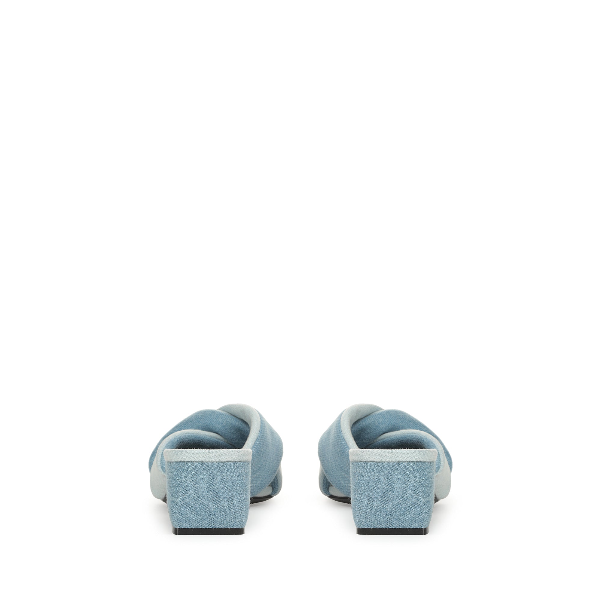Mules Si Rossi 45 en tissu - Blue
