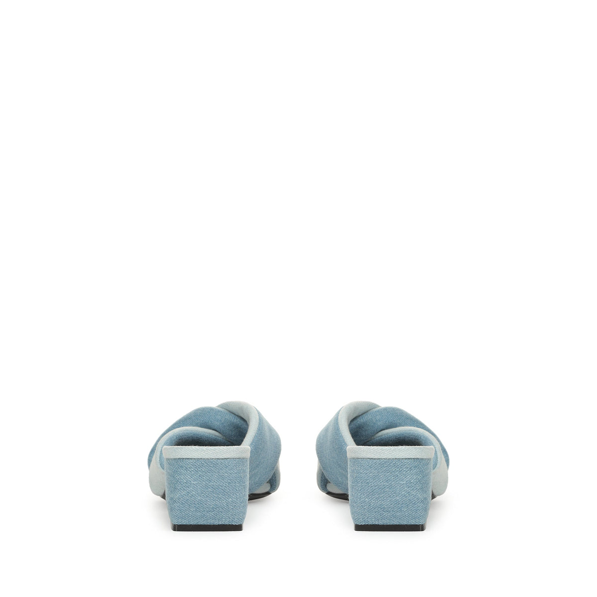 JEANS ROUGES MULES + DELAVE' JEANS