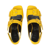 SANDALES NAPPA ROUGES ROUGES