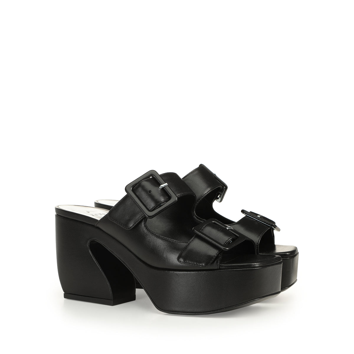 MULE DOUX DE NAPPA ROUGE ROUGE