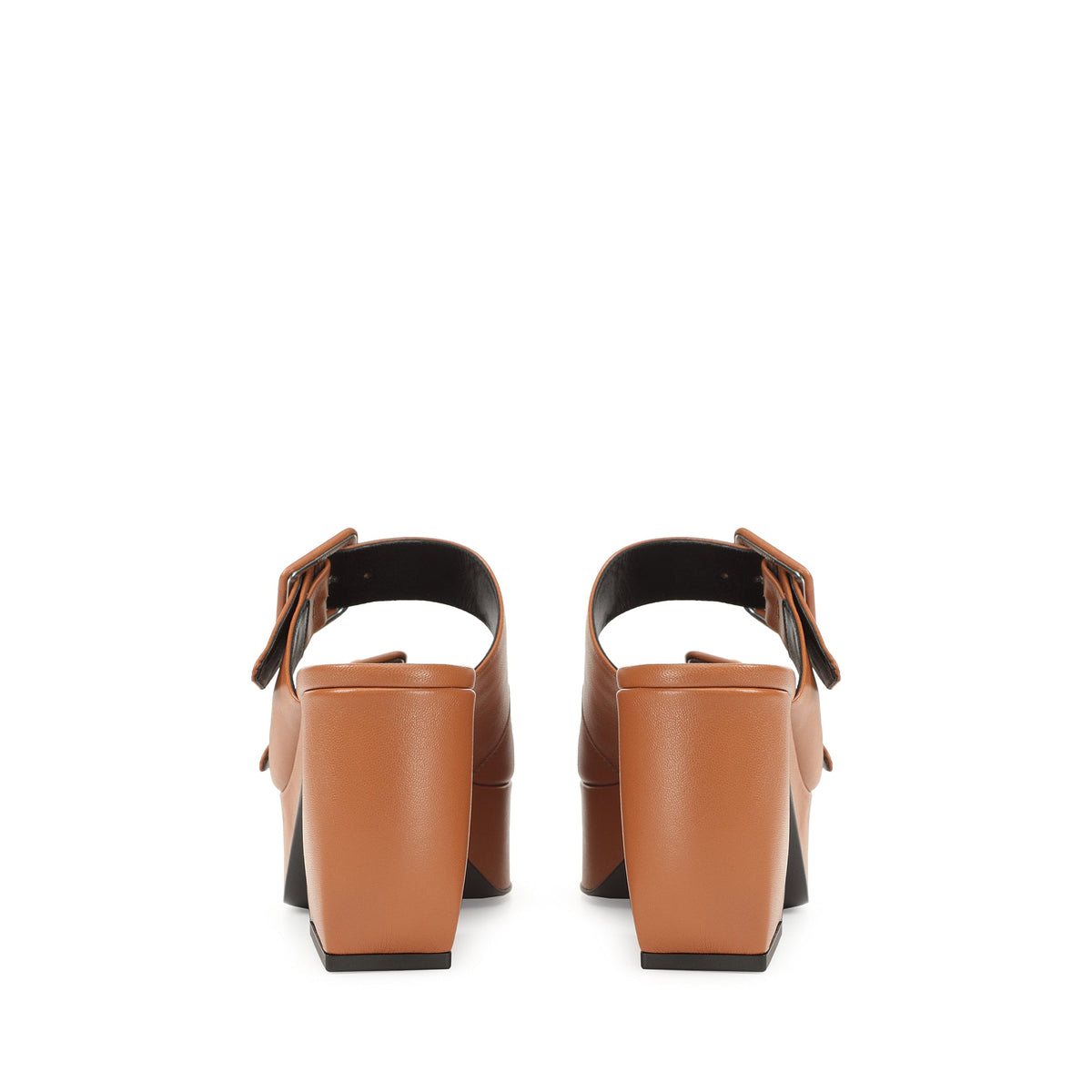 MULE DOUX DE NAPPA ROUGE ROUGE