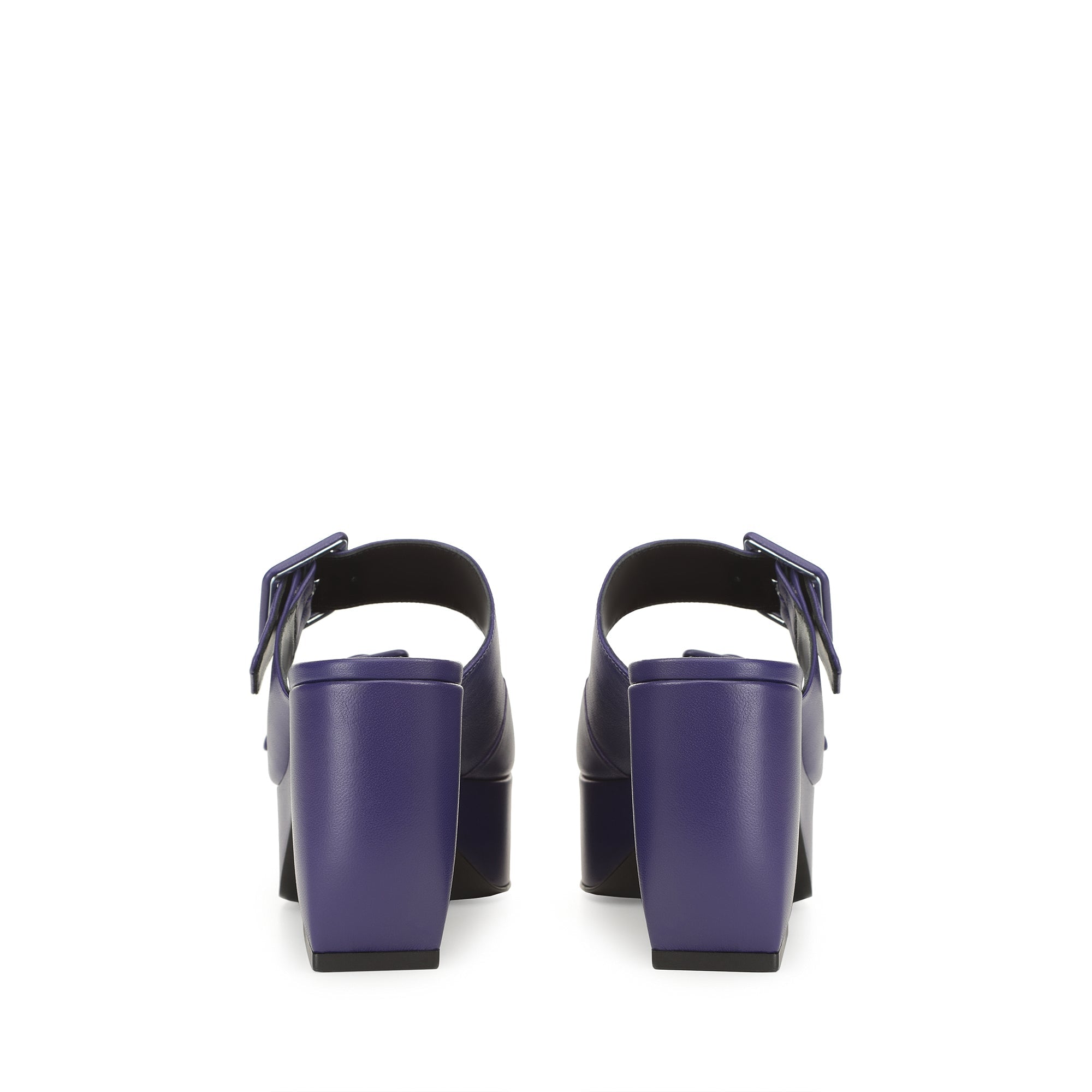 Mules à plateforme Si Rossi 90 en cuir - Iris