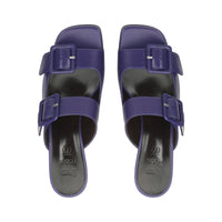 Mules à plateforme Si Rossi 90 en cuir - Iris