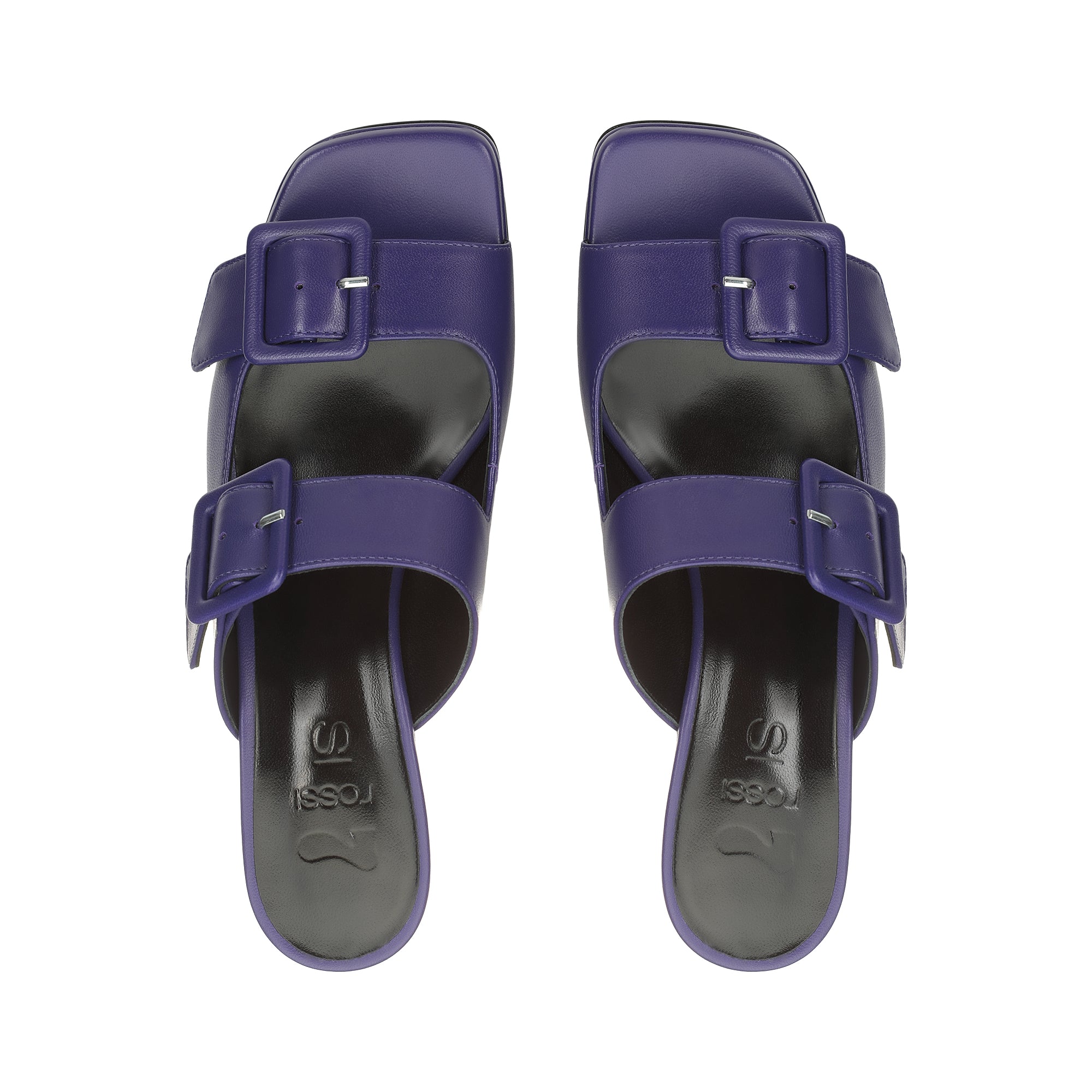 Mules à plateforme Si Rossi 90 en cuir - Iris