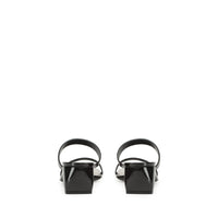 Mules Si Rossi 45 en cuir - Nero