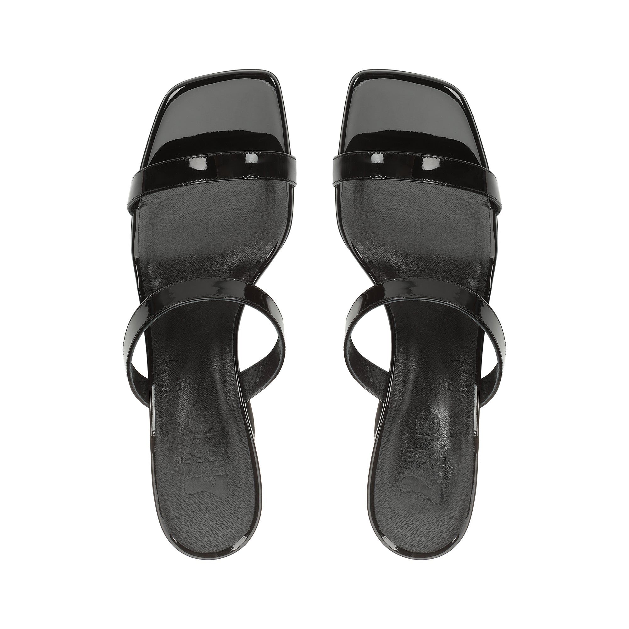 Mules Si Rossi 45 en cuir - Nero