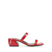 Mules Si Rossi 45 en cuir - Carminio