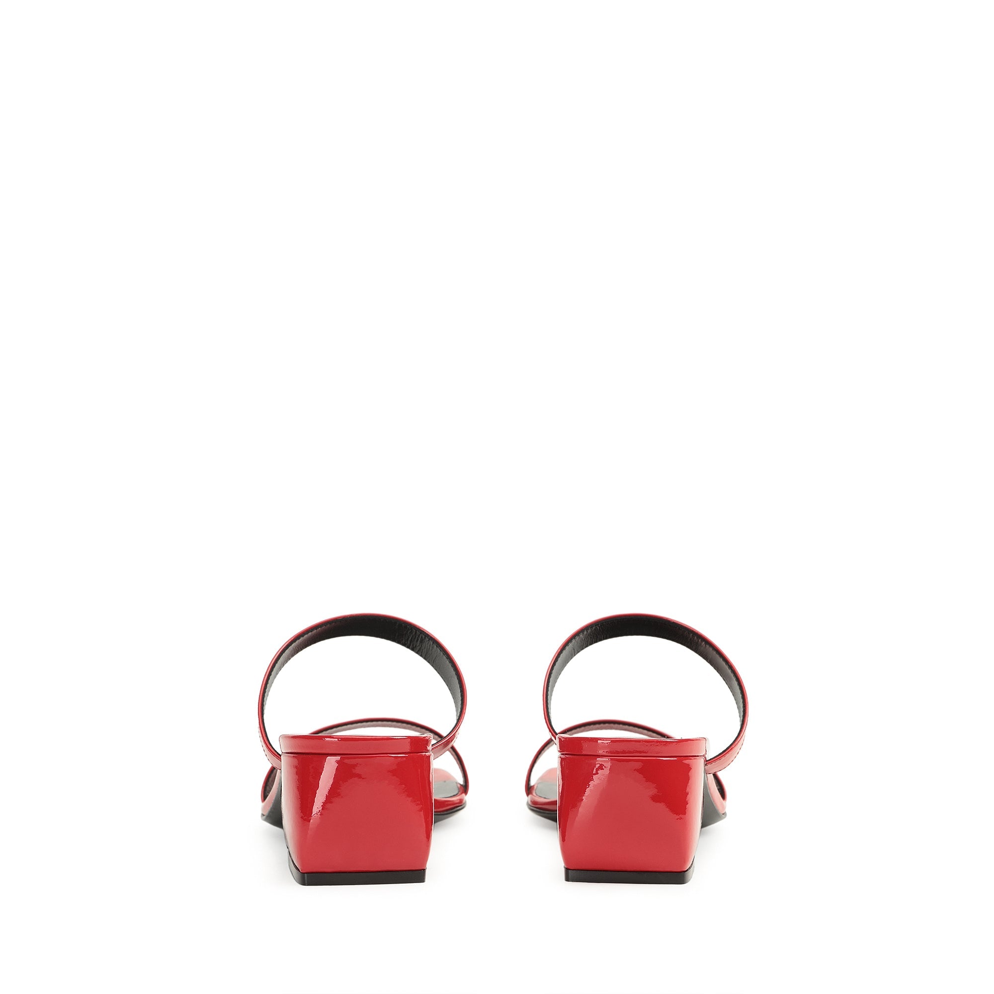 Mules Si Rossi 45 en cuir - Carminio