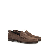 Mocassins Sr Signature en cuir - Espresso