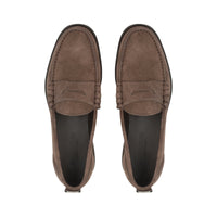 Mocassins Sr Signature en cuir - Espresso