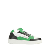 210€   Baskets Sr1 Addict en cuir - Nero & Bianco & Fondo Bianco