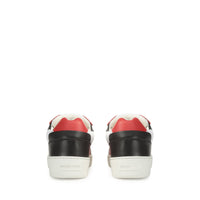 Baskets Sr1 Addict en cuir - Rosso & Fondo Bianco