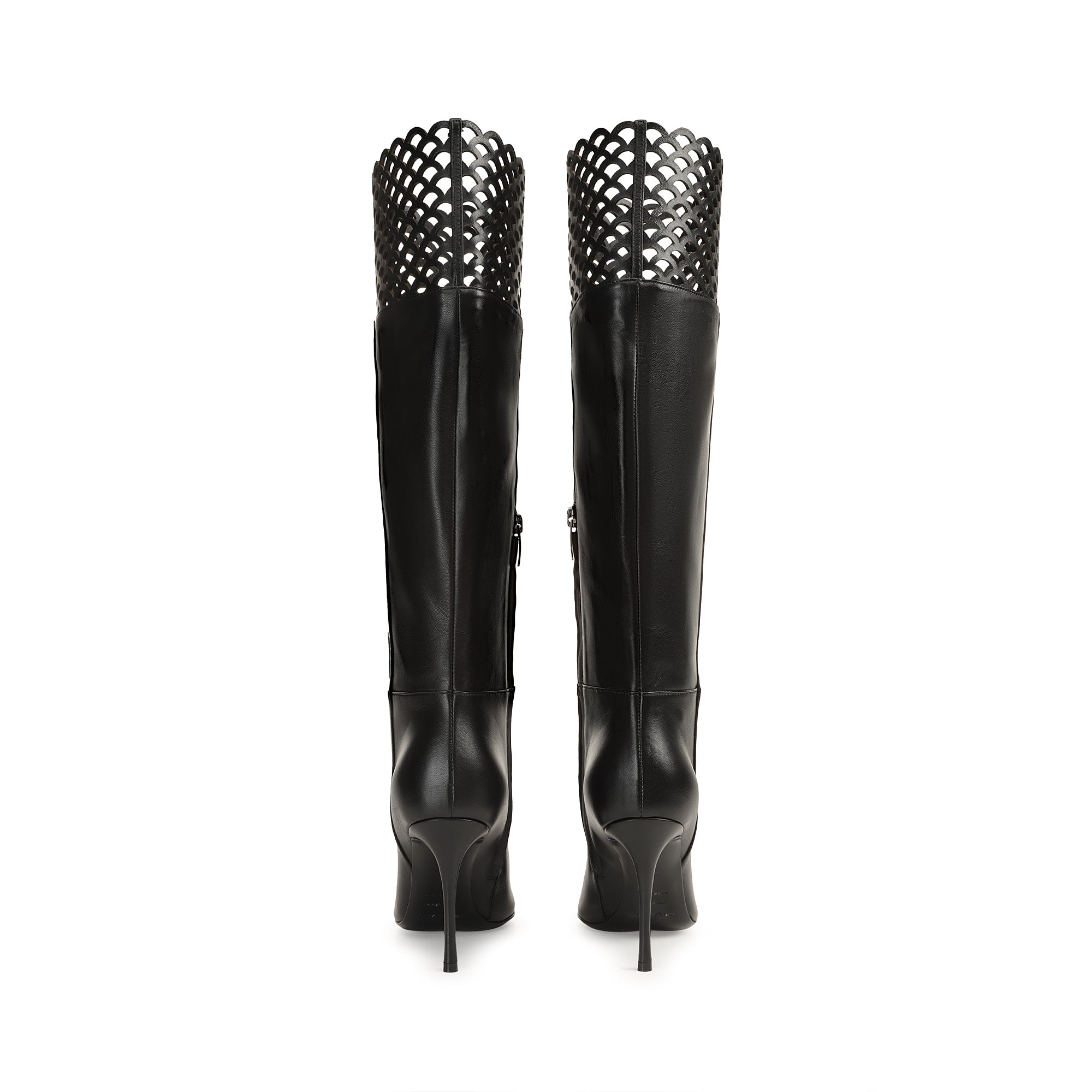 Bottes Sr Mermaid 90 en cuir - Nero