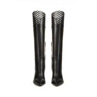 Bottes Sr Mermaid 90 en cuir - Nero