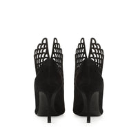 Bottines Sr Mermaid 90 en daim - Nero