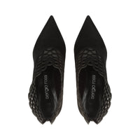 Bottines Sr Mermaid 90 en daim - Nero