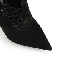 Bottines Sr Mermaid 90 en daim - Nero