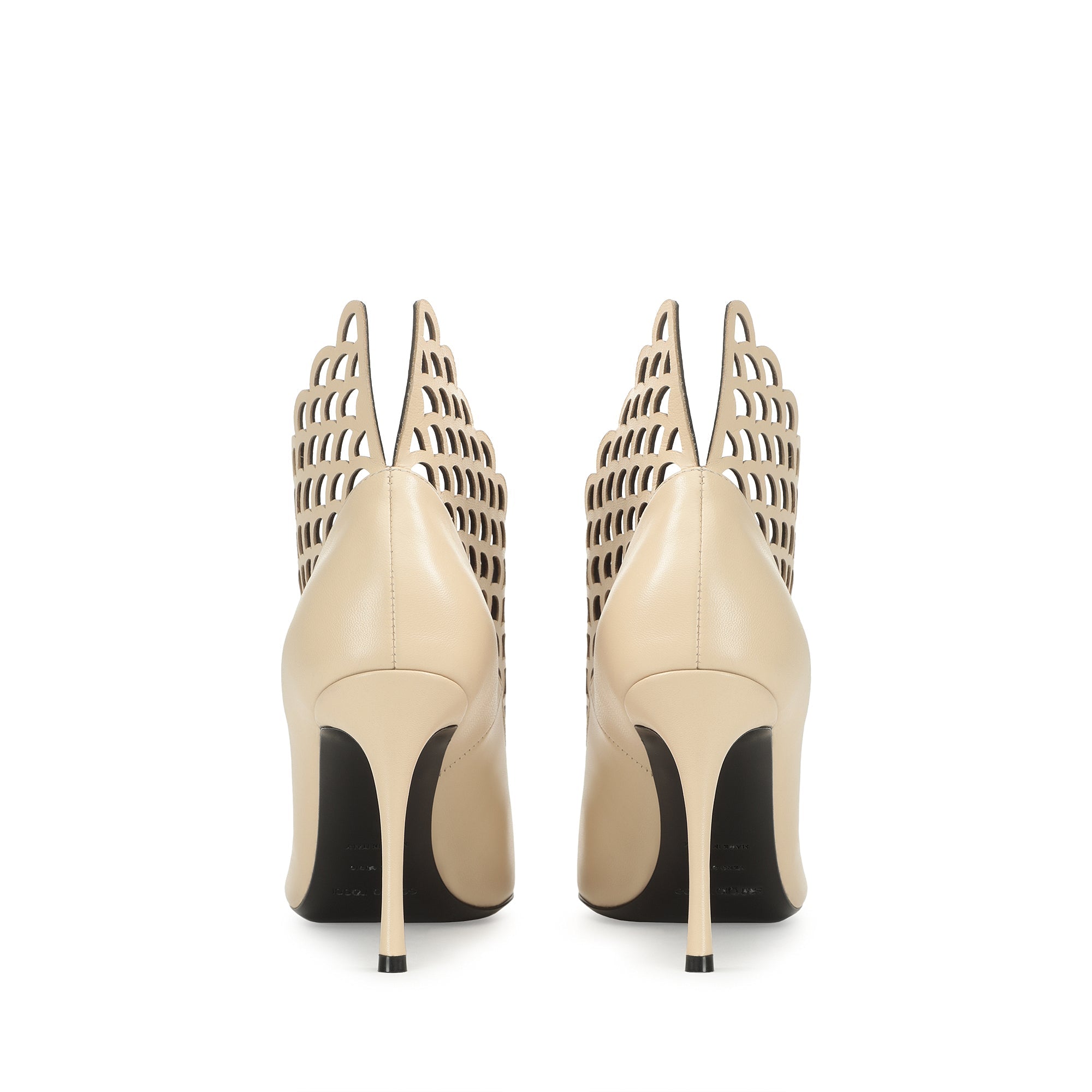 Bottines Sr Mermaid 90 en cuir - Chalk