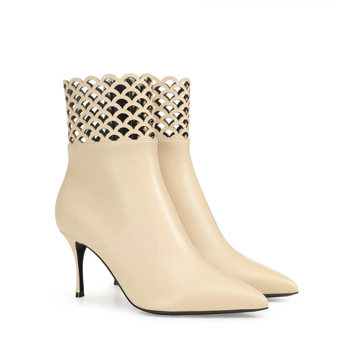 SŒUR SIRÈNE NAPPA SOIXANTE-DIX BOTTINES