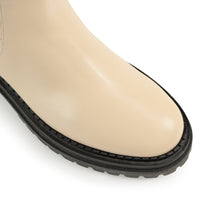 Bottes Sr Mermaid 3D en cuir - Chalk