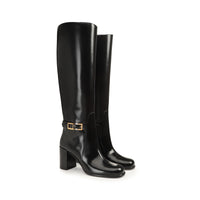 Bottes Sr Nora 95 en cuir - Nero