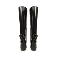 Bottes Sr Nora 95 en cuir - Nero