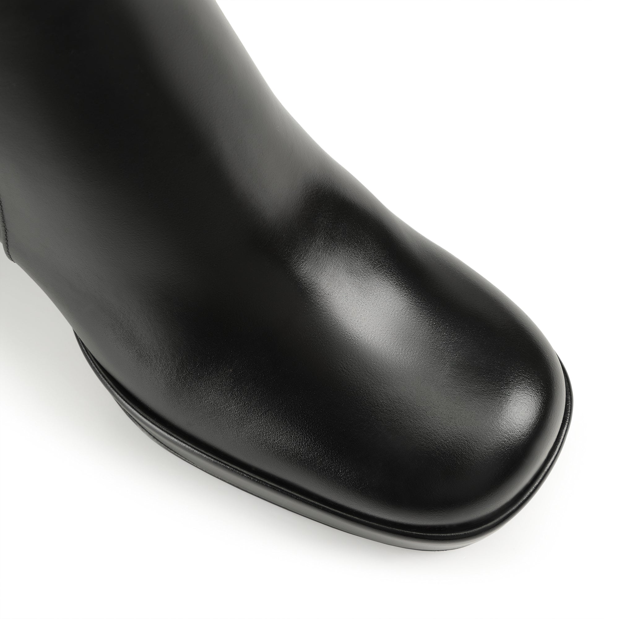 Bottines Sr Nora 80 en cuir - Nero