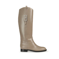 360€   Bottes Sr Nora en cuir - Taupe