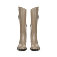 360€   Bottes Sr Nora en cuir - Taupe