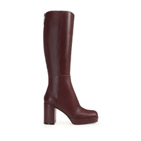 Bottes M. Fire 75 en cuir - Wine