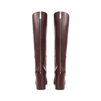 Bottes M. Fire 75 en cuir - Wine
