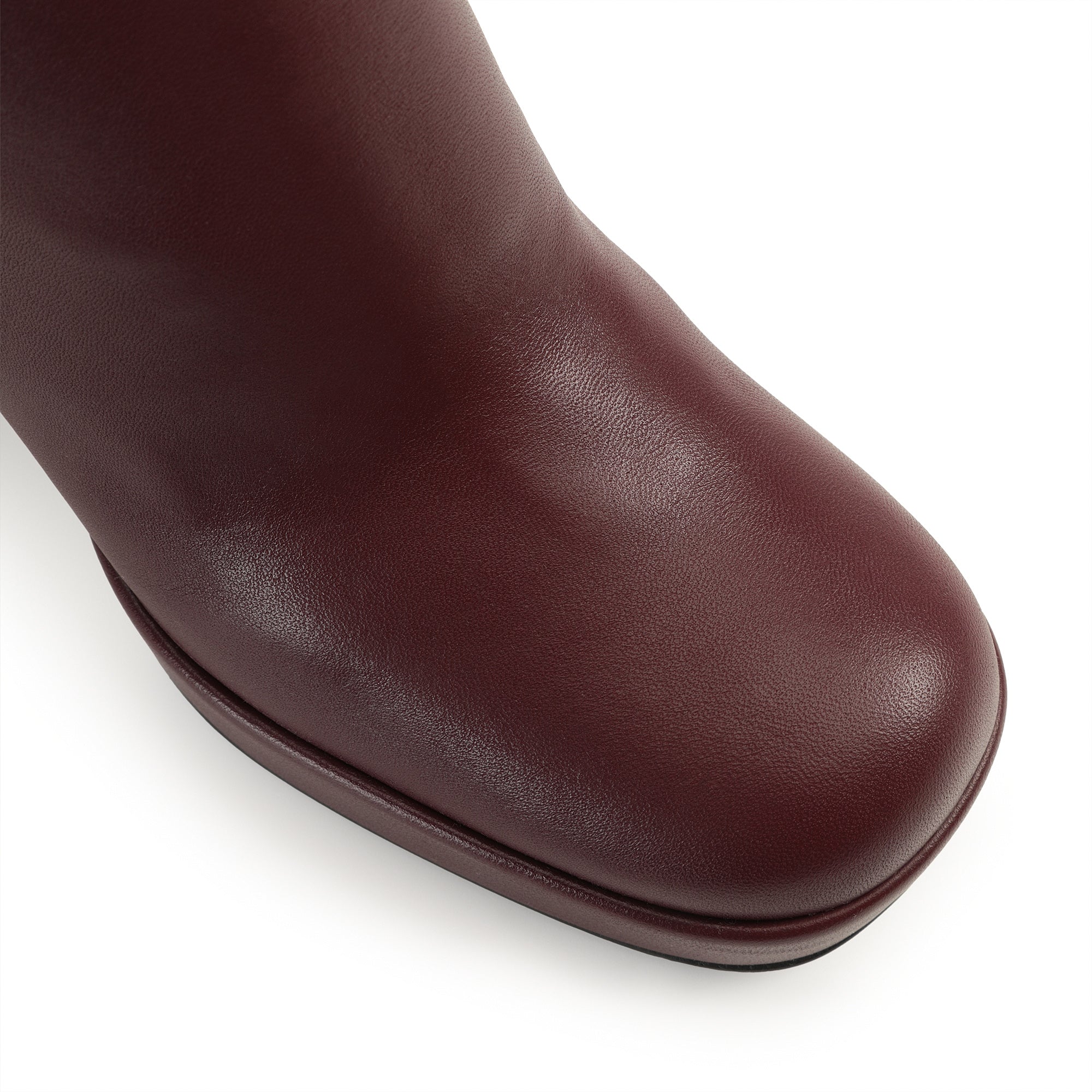 Bottes M. Fire 75 en cuir - Wine