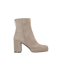 Mr Fire 75 suede ankle boots - Taupe