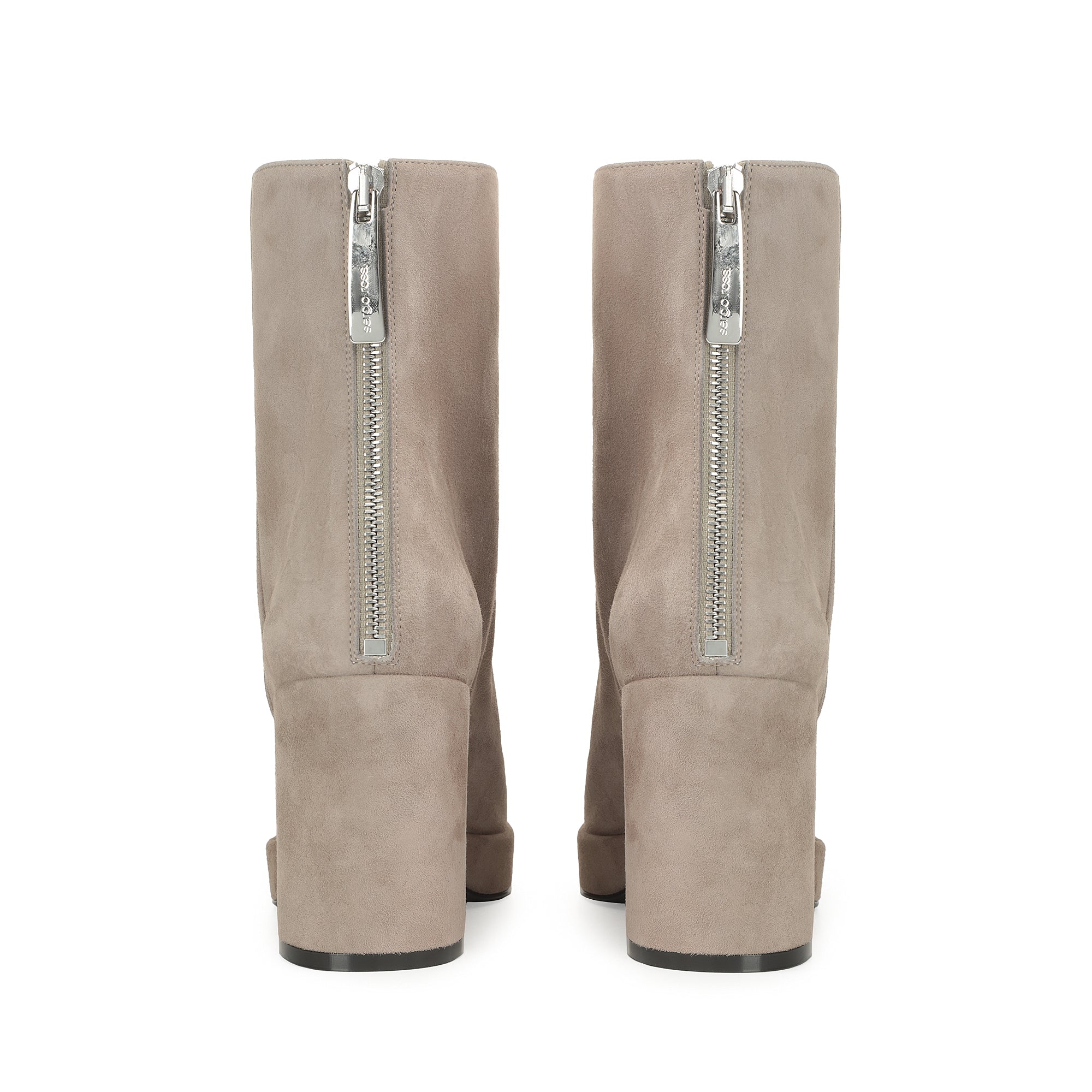 Bottines M. Fire 75 en daim - Taupe