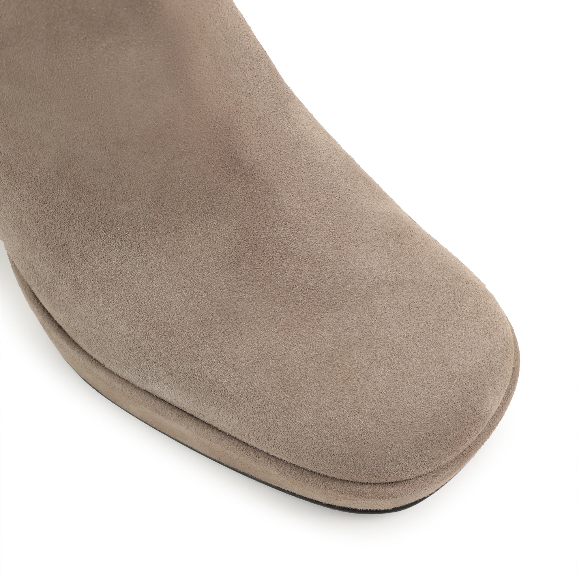 Bottines M. Fire 75 en daim - Taupe