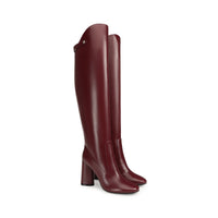Bottes Sr Pilier 90 en cuir - Wine