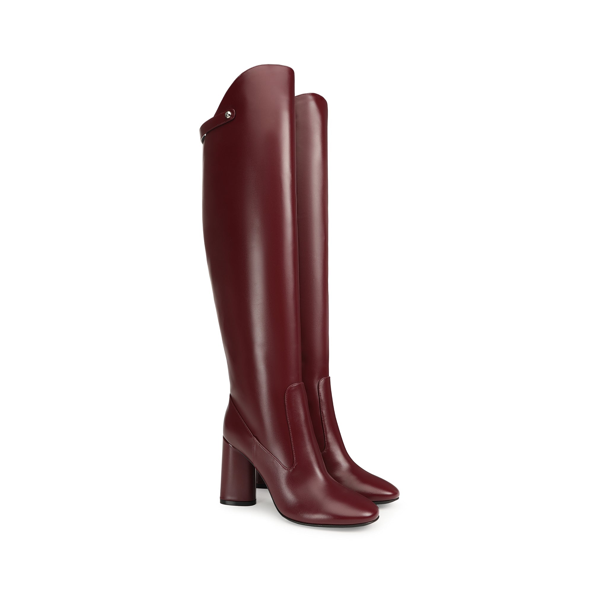 Bottes Sr Pilier 90 en cuir - Wine