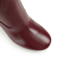 Bottes Sr Pilier 90 en cuir - Wine