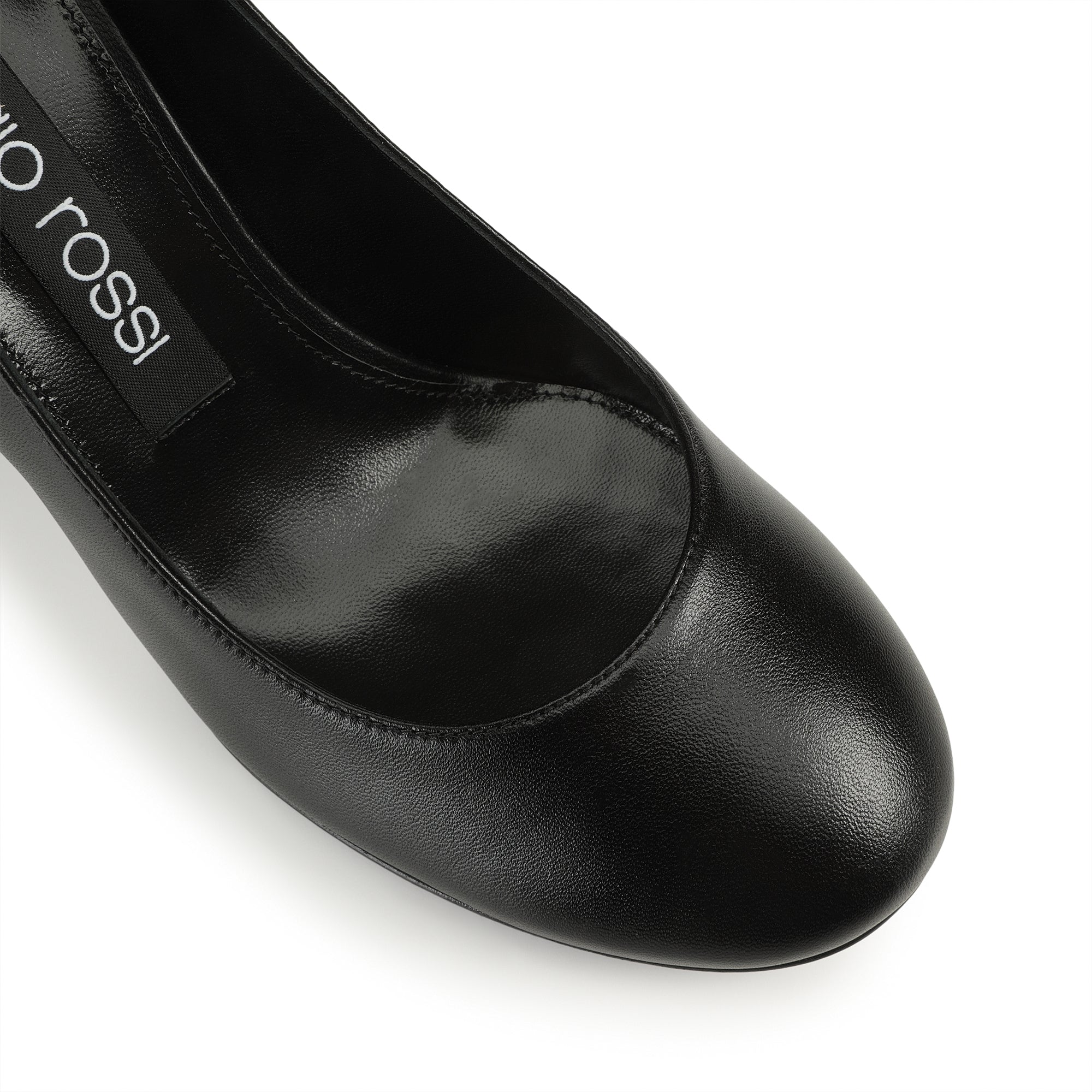 Escarpins Sr Pillar 90 en cuir - Nero