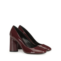Escarpins Sr Pillar 90 en cuir verni - Wine