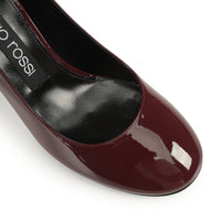 Escarpins Sr Pillar 90 en cuir verni - Wine