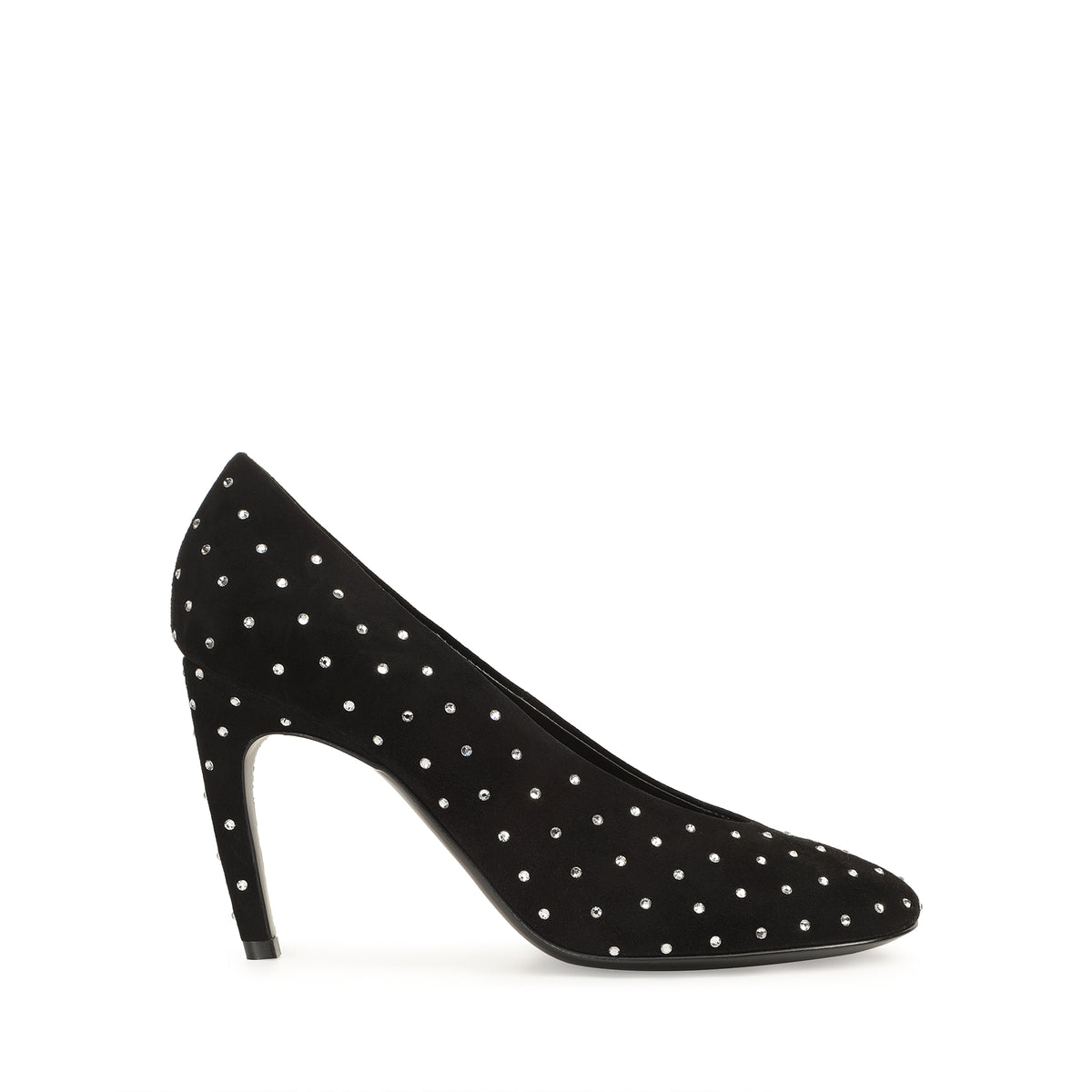 SR ARC EN DAIM + CHAUSSURES EN PIERRE DE STRASS