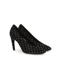 SR ARC EN DAIM + CHAUSSURES EN PIERRE DE STRASS