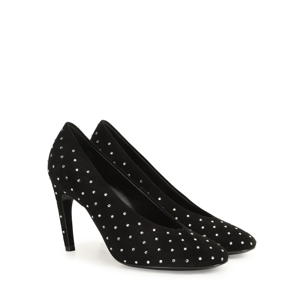 SR ARC EN DAIM + CHAUSSURES EN PIERRE DE STRASS